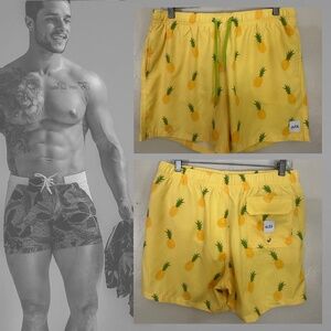 Eubi Swim Trunks Large 32-40" waist 6" inseam Gently worn